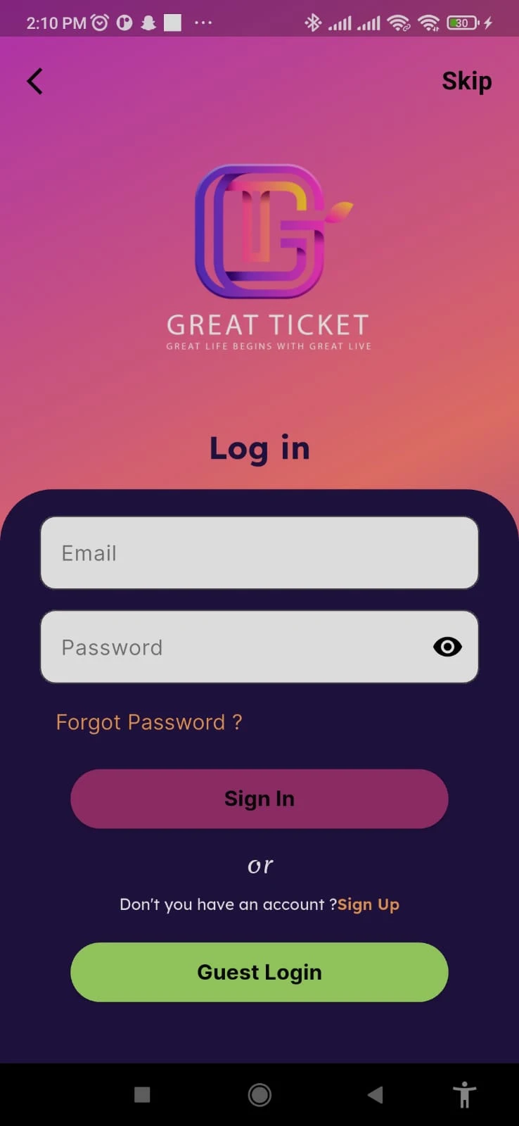 Great Ticket screenshot 4